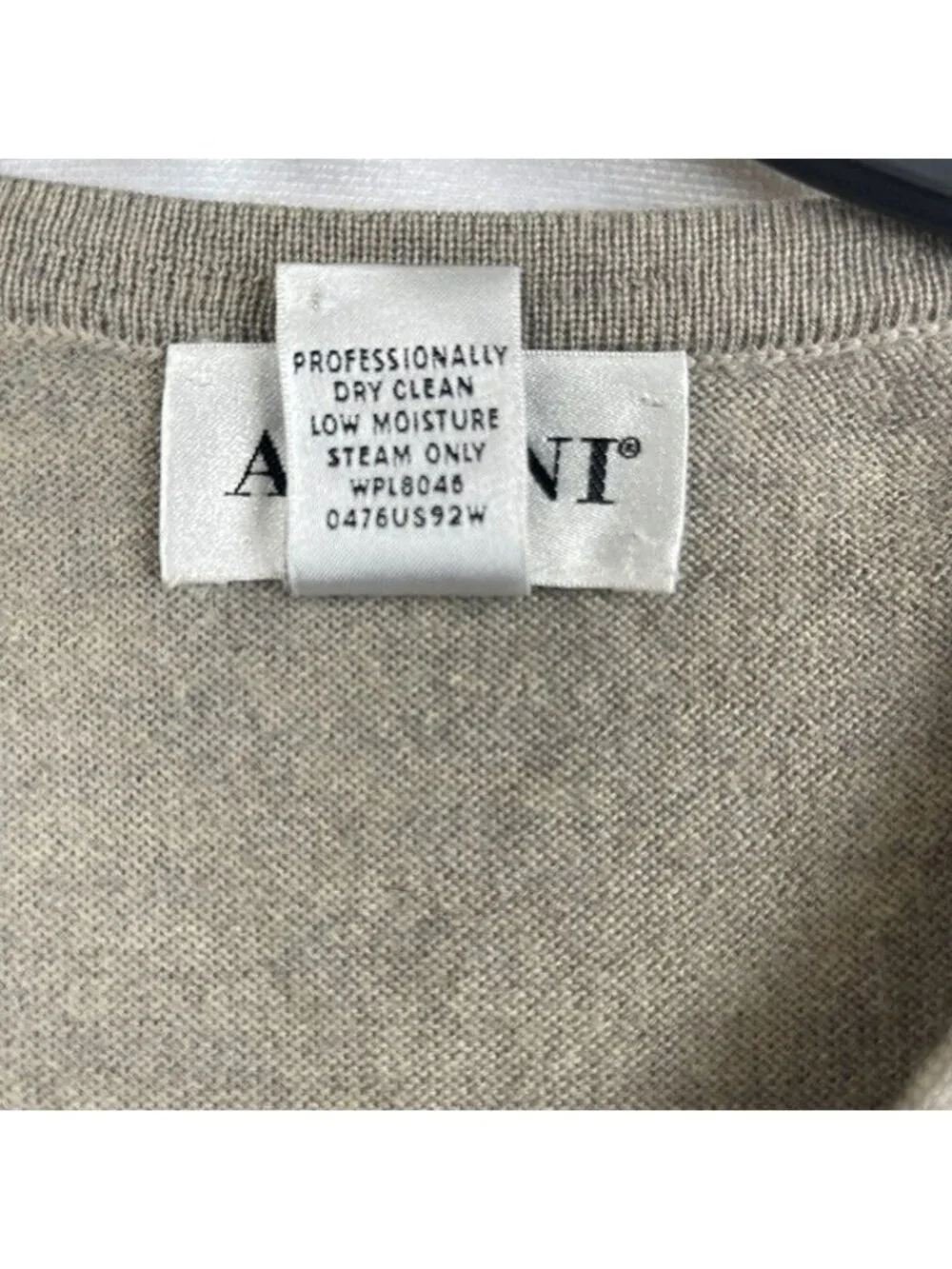 Alfani Men Sleeveless V- Neck Sweater Size XL